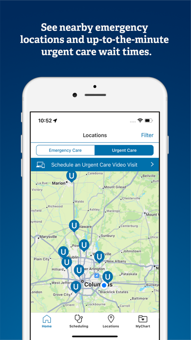 OhioHealth Screenshot