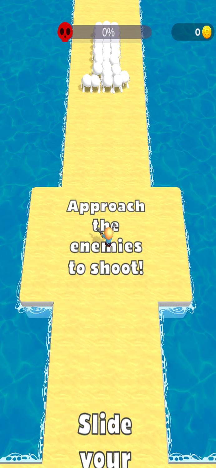 Gun Shooter Bullet Rush 3D