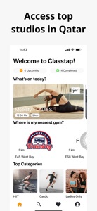Classtap: Fitness access app screenshot #2 for iPhone