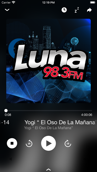 LUNA 98.3 - Dallas Screenshot