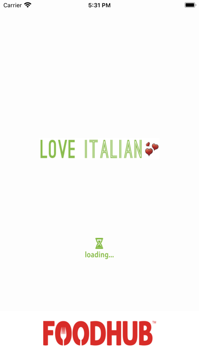 Love Italian. Screenshot