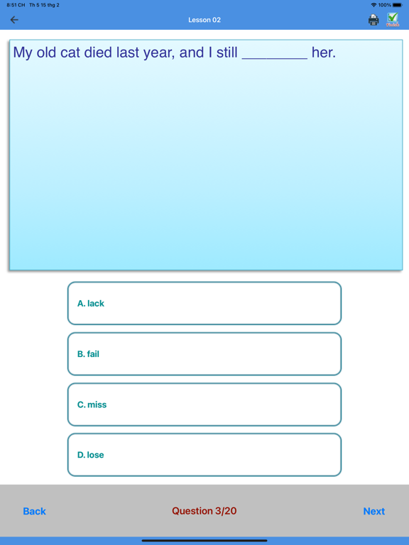 Screenshot #6 pour English Eval Comprehensive