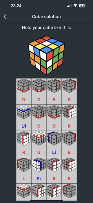 Tutorial per il Cubo di Rubik su App Store