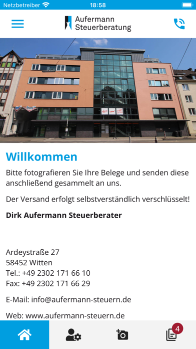 Screenshot #1 pour Aufermann Steuern
