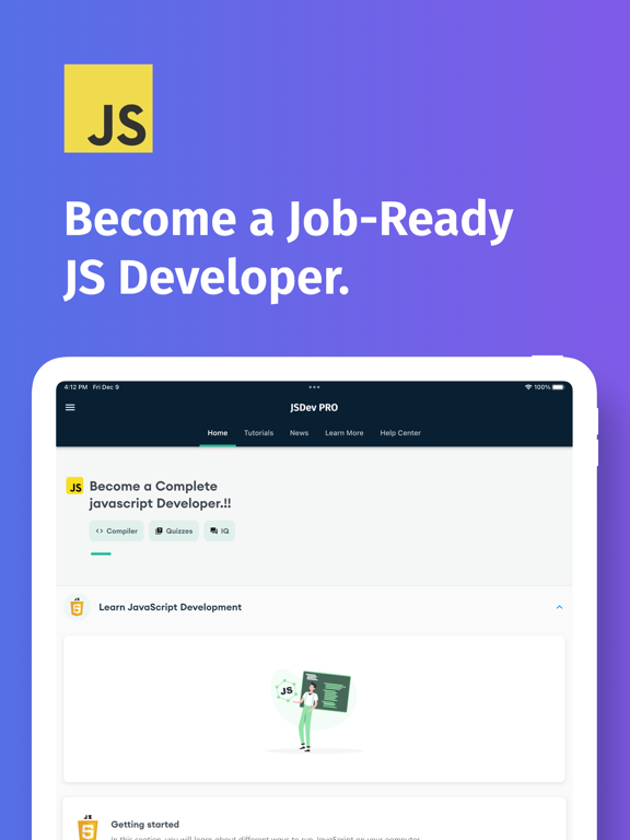 Screenshot #4 pour Learn JavaScript Development