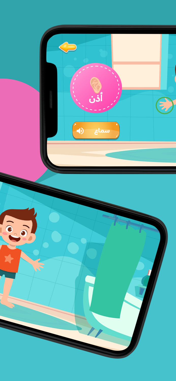 أجزاء جسم الانسان