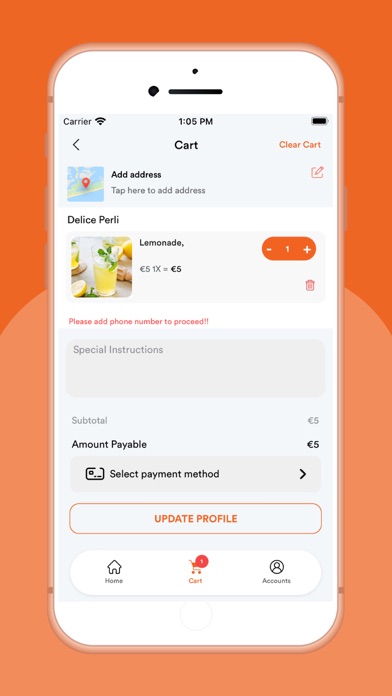 WeEat App Screenshot