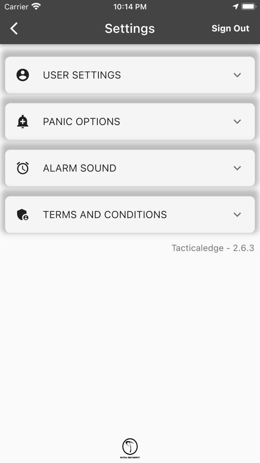 #6. Tactical Edge SOS (iOS) بواسطة: SOS-ICT (PTY) LTD