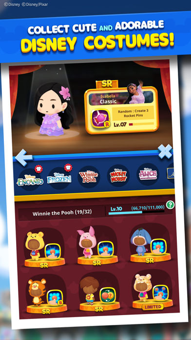 Disney Pop Town! Match 3 Games Screenshot