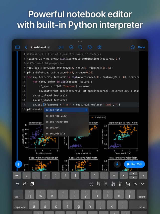 Juno: Jupyter/Python IDE on the App Store