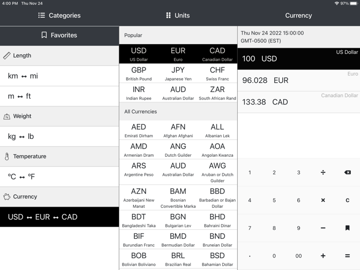 EqualIt Unit Converter Plus