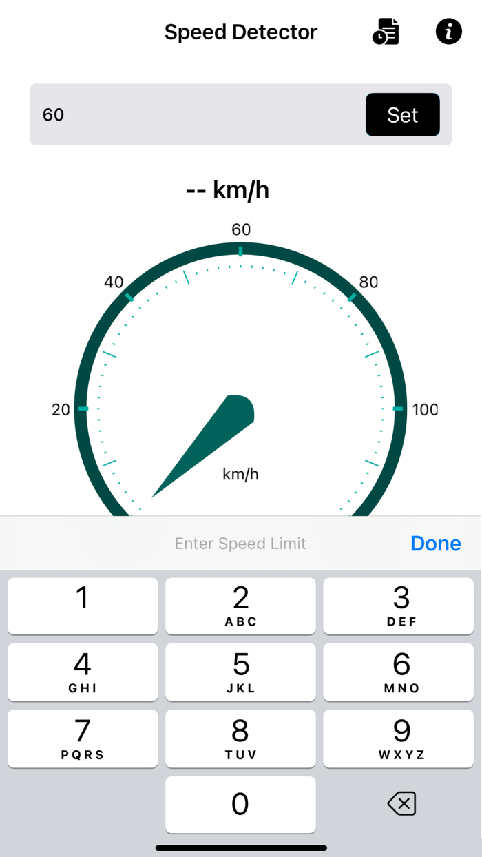 Speed Emergency Detector