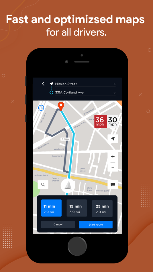 GPS: Navigation & Live Traffic - 3.6 - (iOS)