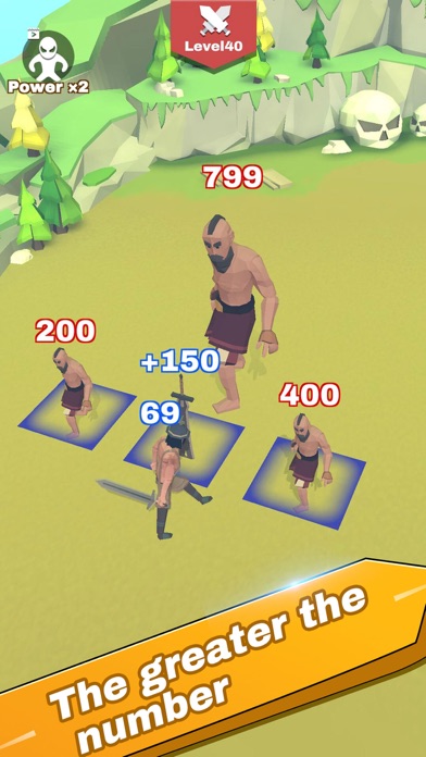 Number Wars 3D: I Am Hero Screenshot