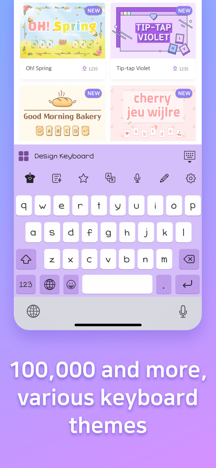 Design Keyboard - Theme Emoji