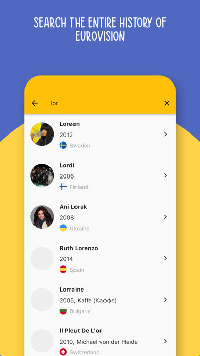 ESC Party - Eurovision Scoring Screenshot