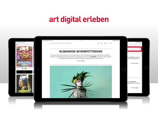 art - Das Kunstmagazin iPad app afbeelding 2