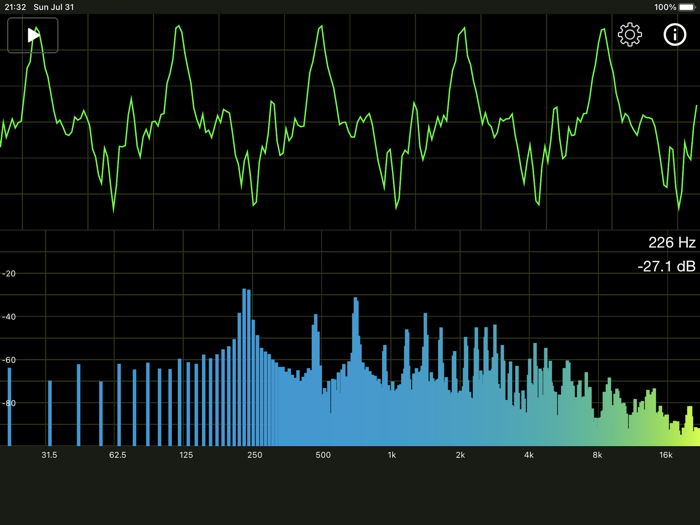 Audio - Spectrum Analyzer