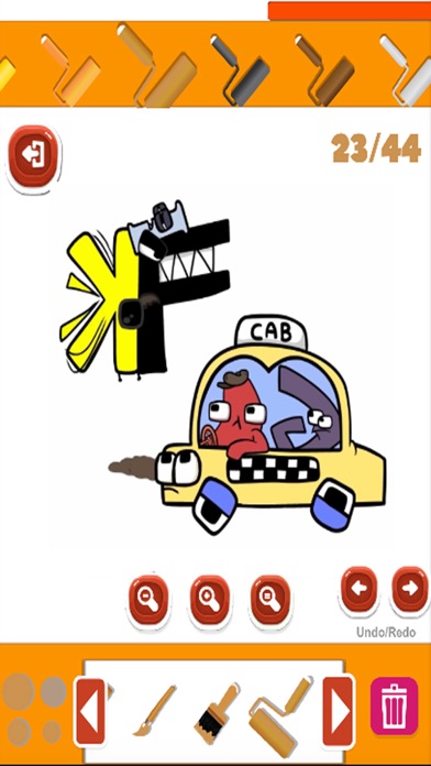Coloring Hero Alphabet ASMR Screenshot