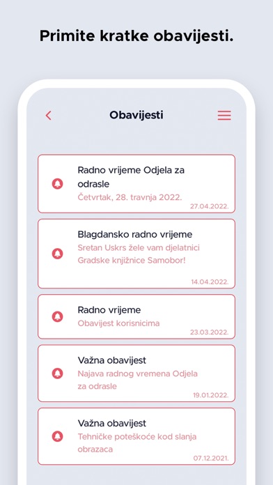 Gradska knjižnica Samobor Screenshot