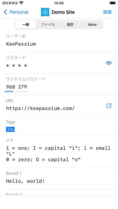 KeePassium (KeePass passwords)のおすすめ画像4