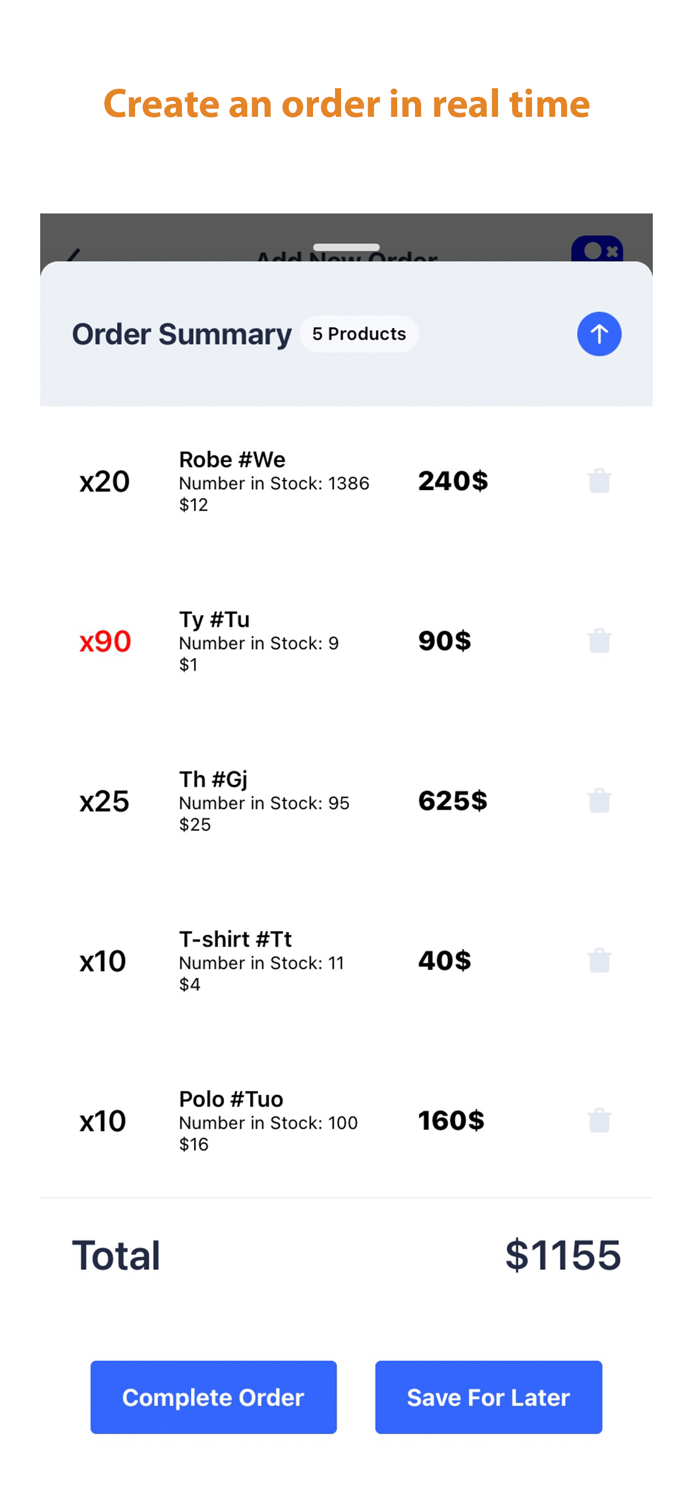 Shoppa - Inventory Organizer