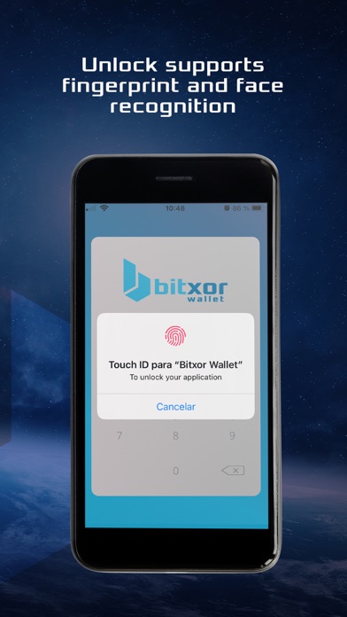 Bitxor Wallet Screenshot