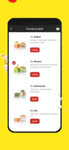 Sushi Guru App screenshot #2 for iPhone