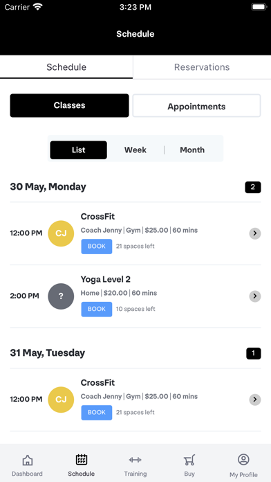 Day To Day Fitness Screenshot