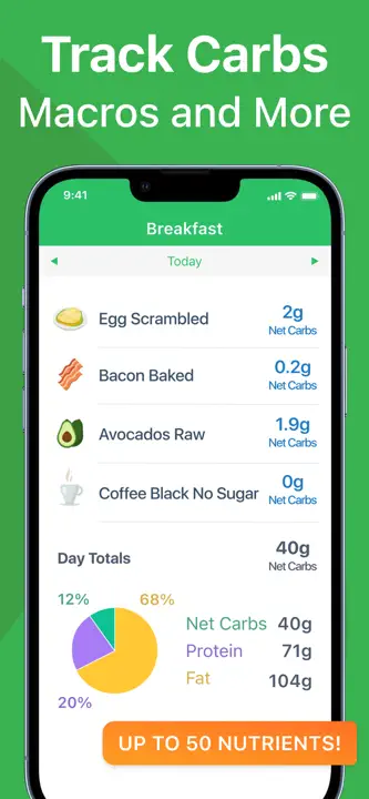 MyNetDiary Carb Genius : capture d’écran 2 sur 9