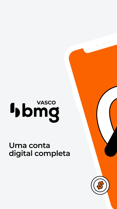 Conta Digital Vasco Bmg Screenshot