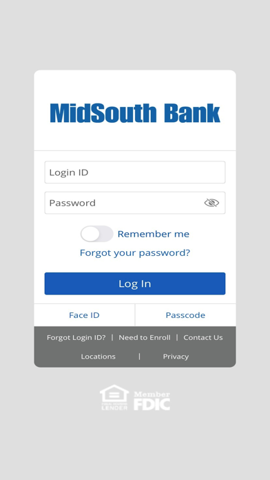 MidSouth Bank Mobile Screenshot