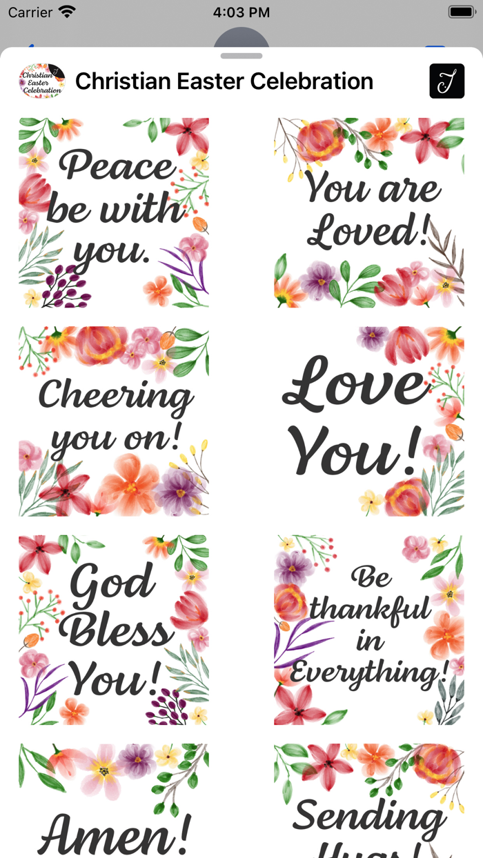 Christian Easter Celebration