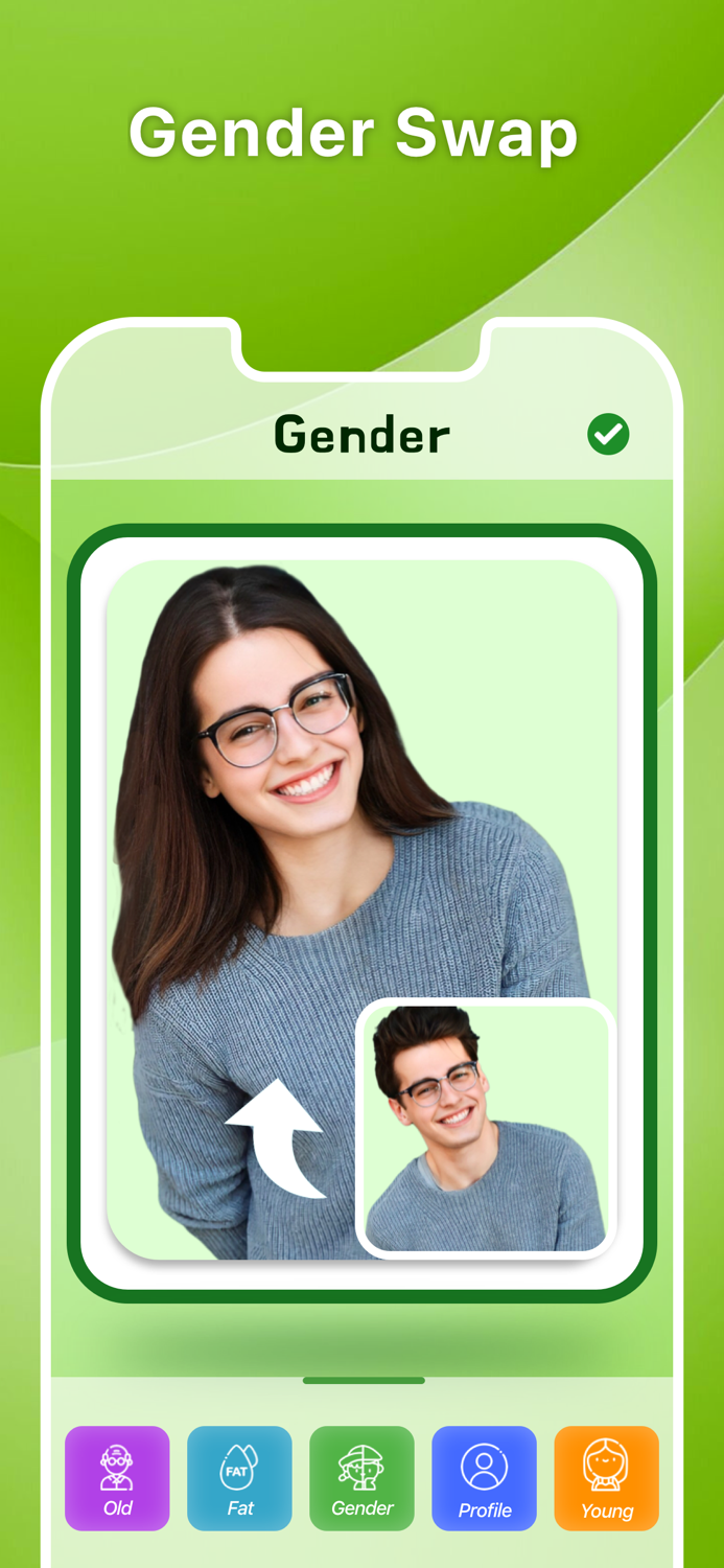 See Your Future Self Old Face