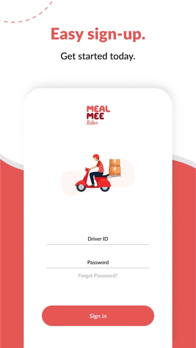 MealMee Rider Screenshot