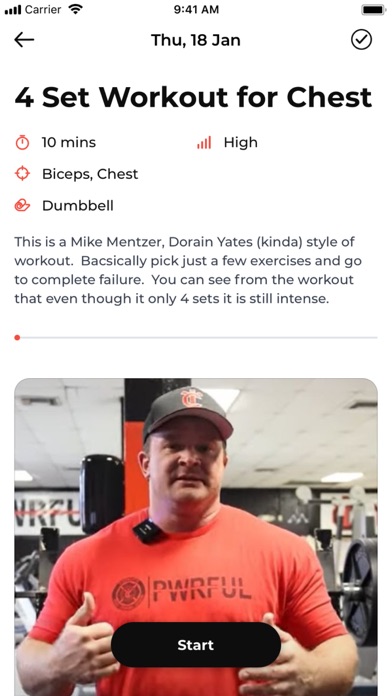 ENRG.fit Screenshot