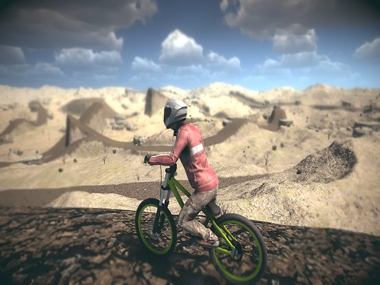 Offroad BMX Cycle Bike Stunts iPad screenshot 6 - Games app