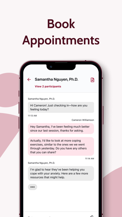 Virtual Care at Concordia Screenshot