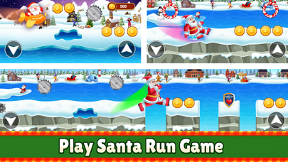 Christmas Games  - Santa Run Screenshot