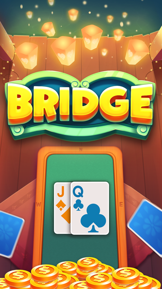 #1. Bridge: Rubber Bridge! (iOS) 게시자: Droid-Veda LLP