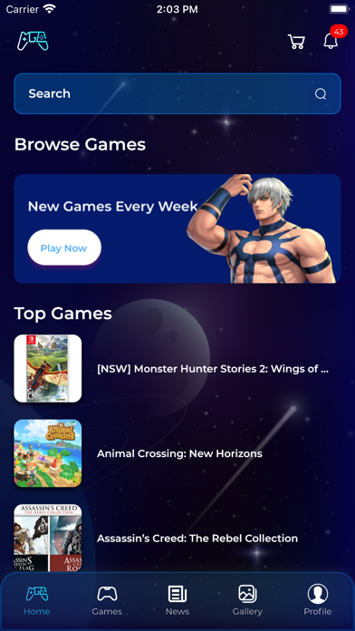 My Game Store Screenshot