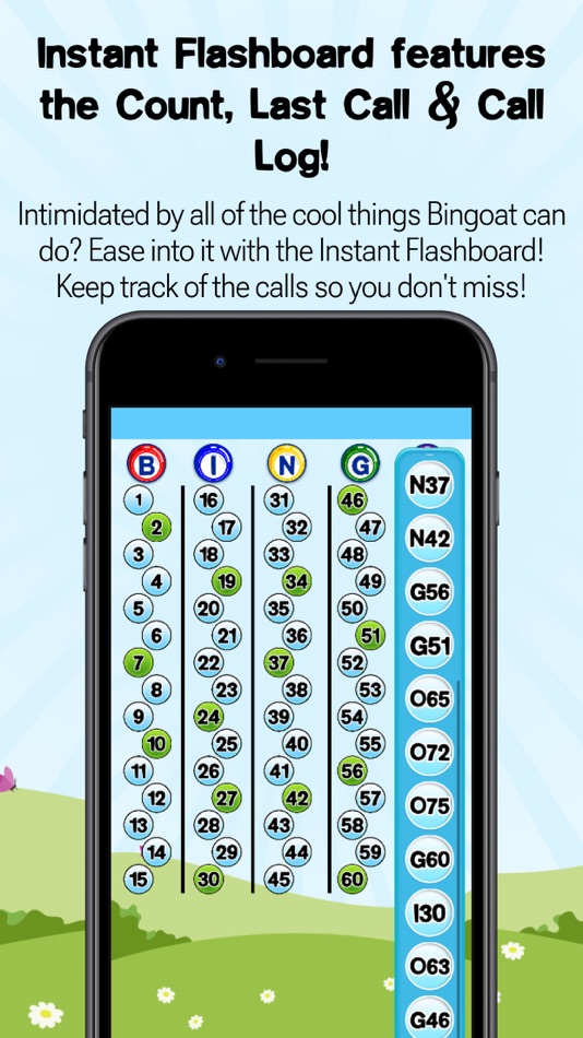 #7. BINGOAT BINGO GAME ASSISTANT (iOS) 由: How Many Monsters LLC
