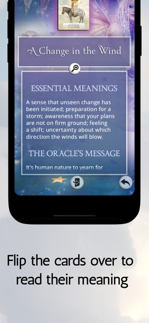 ‎Screenshot der Weisheit der Orakelkarten