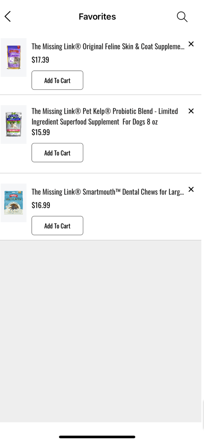 Missing Link Products