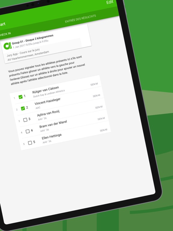 Screenshot #6 pour Athlétisme.app Juges
