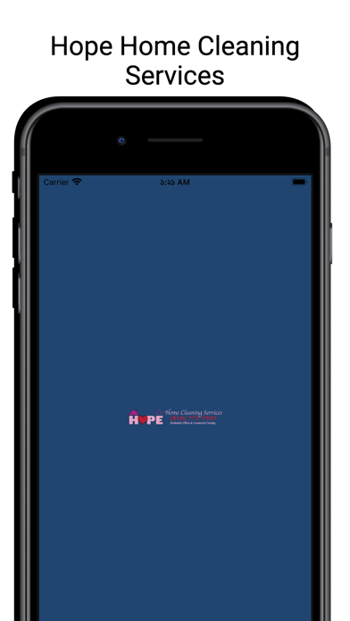 Hope Home Cleaning Services Screenshot