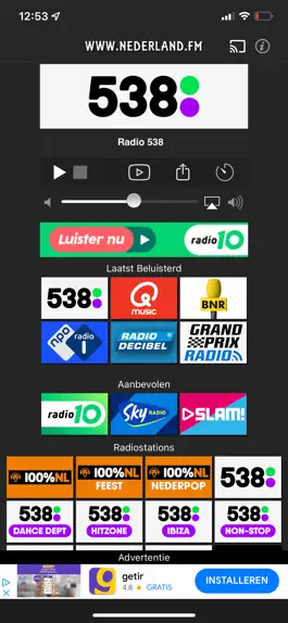 Game screenshot Nederland.FM Radio mod apk