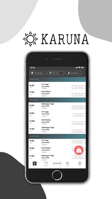 Yoga Center Karuna Screenshot