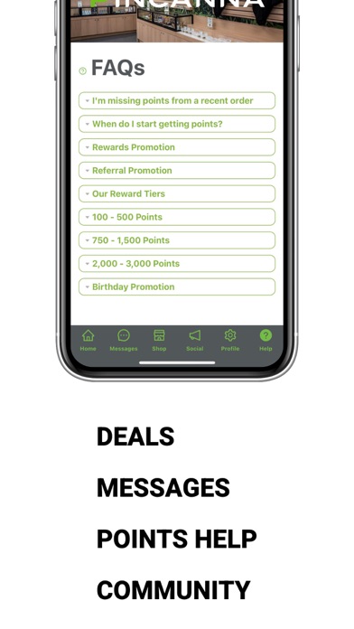 Pincanna Rewards Screenshot
