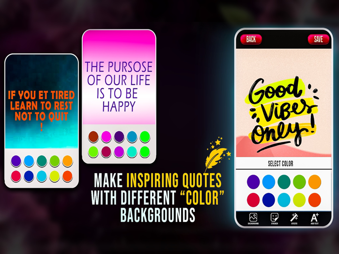 TextArt Quotes Maker and Creator